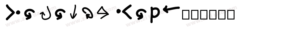 Citizen Dick字体转换